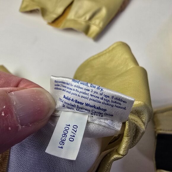 Build a Bear Clothes Star Wars C-3PO Outfit Robot Gold Droid Costume Set 2010 - Picture 6 of 8